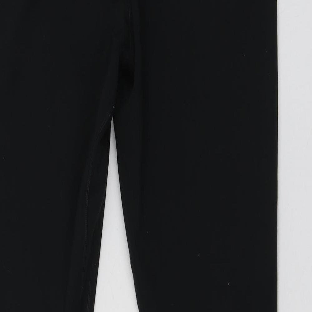 Nike  Womens Black  Polyester Jogger Leggings Size M L24 in Regular