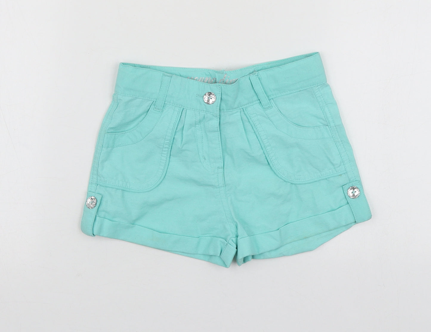 Young Dimension Girls Blue  Cotton Chino Trousers Size 3-4 Years  Regular