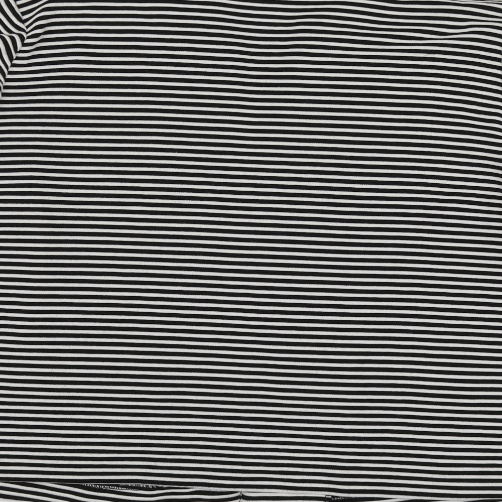 Papaya Womens Black Striped  Jacket Blazer Size 20