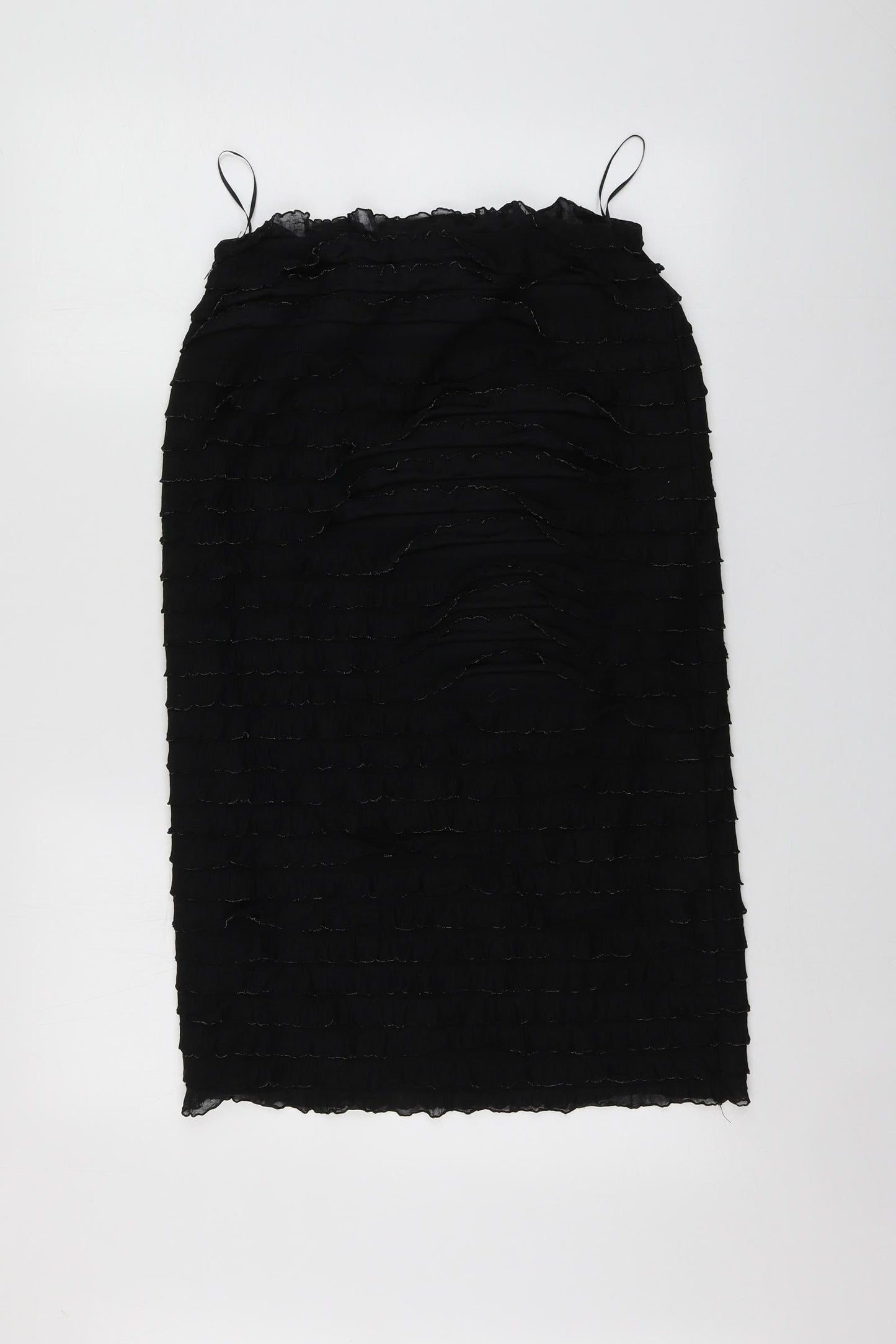 Gerard Womens Black  Polyester A-Line Skirt Size 12