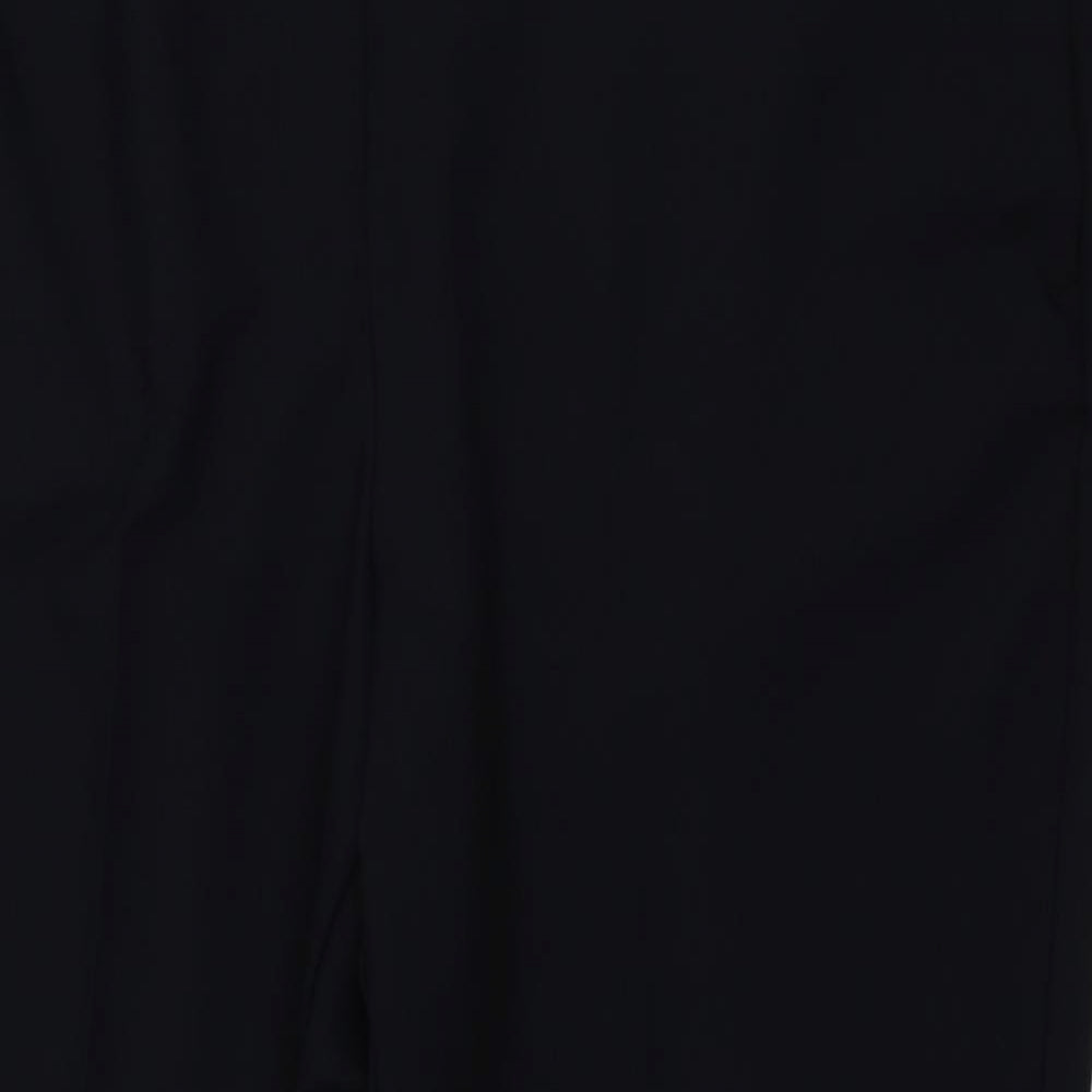 Tapered Womens Blue  Polyester Capri Trousers Size 20 L24 in Regular
