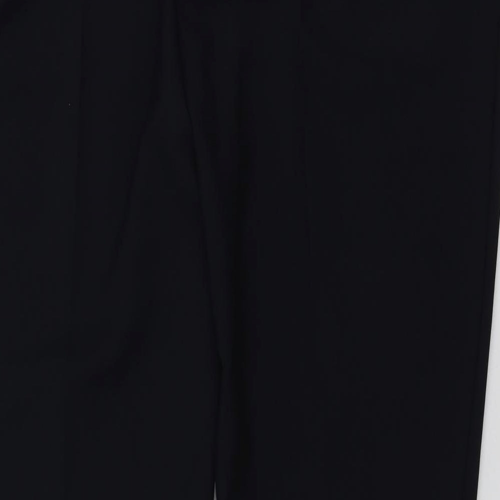 Tapered Womens Blue  Polyester Capri Trousers Size 20 L24 in Regular