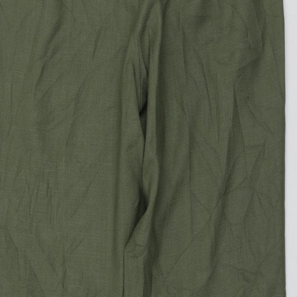 Holmewood Womens Green  Polyester Trousers  Size 18 L28 in Regular