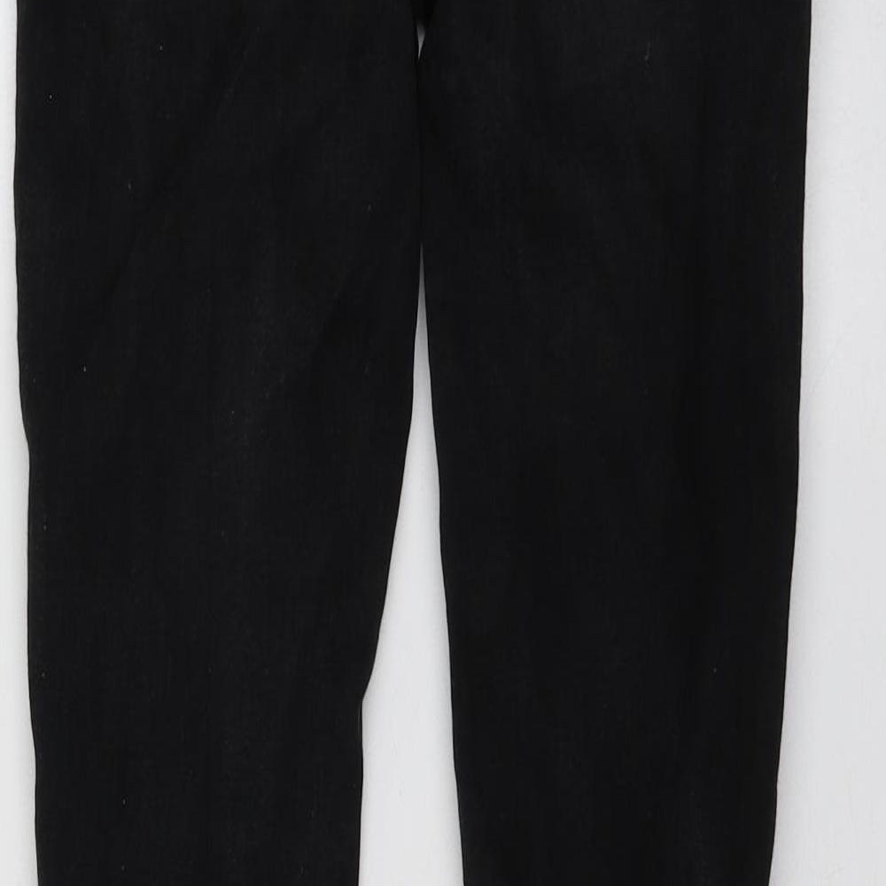 Denim.Co Womens Black  Cotton Skinny Jeans Size 8 L27 in Regular