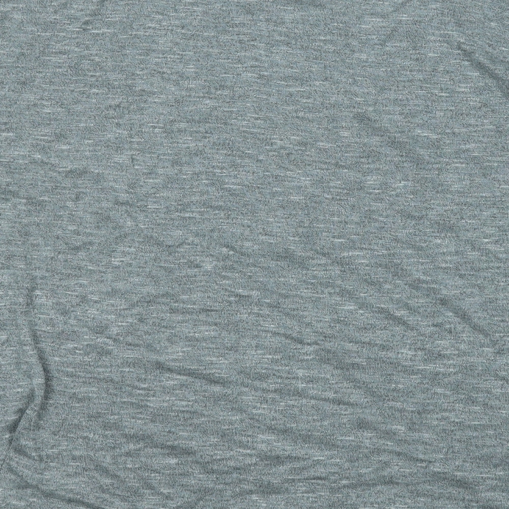 Papaya Womens Grey  Viscose Basic T-Shirt Size 20 Round Neck