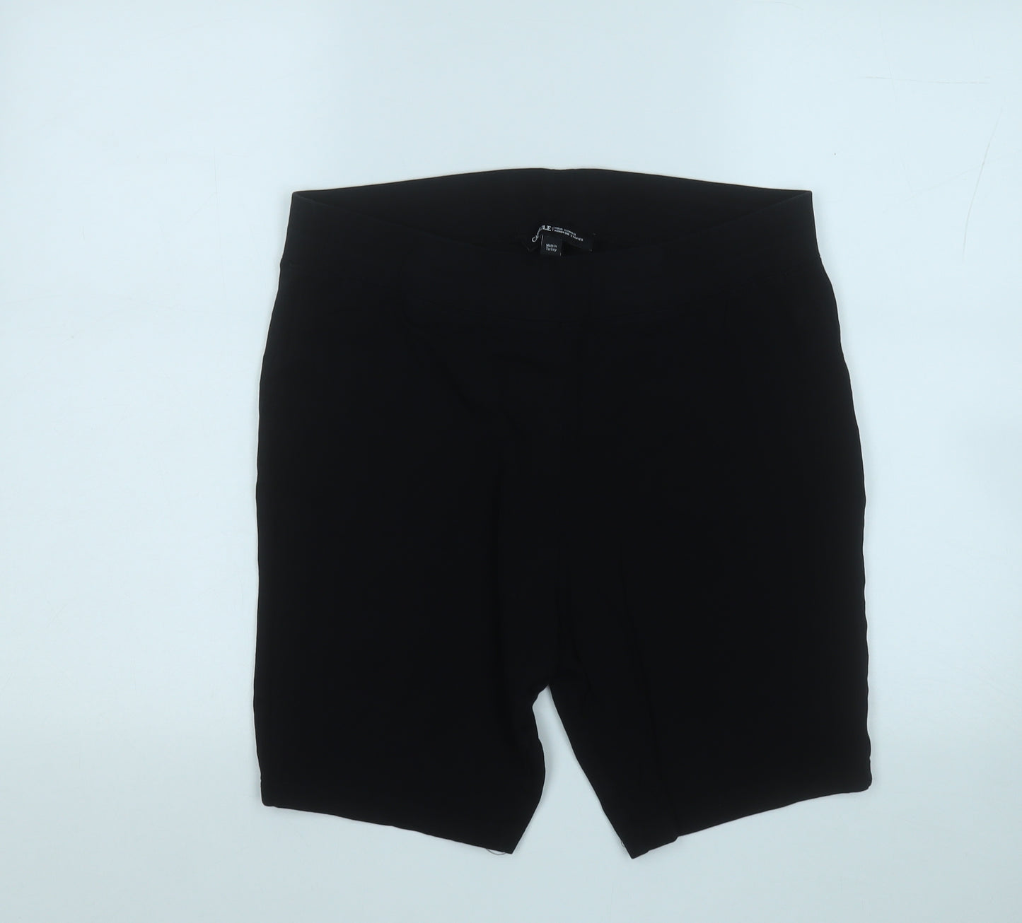 Capsule Womens Black  Polyester Compression Shorts Size 20  Regular