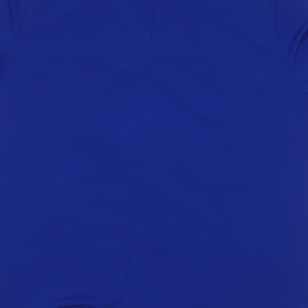 Capsule Womens Blue  Polyester Basic Blouse Size 20 V-Neck