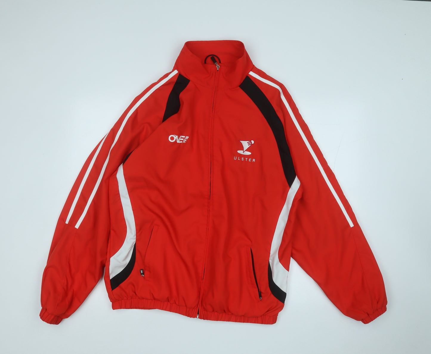 One Mens Red   Jacket  Size L   - Ulster Badminton