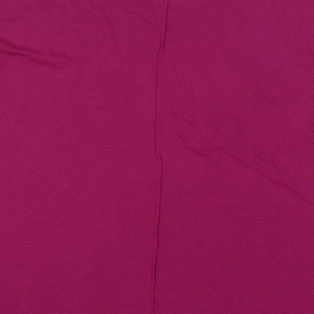 George Womens Purple Round Neck  Viscose Pullover Jumper Size 22