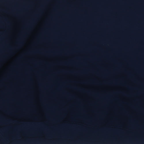 Stradivarius Womens Blue  Polyester Pullover Sweatshirt Size S   - Paris