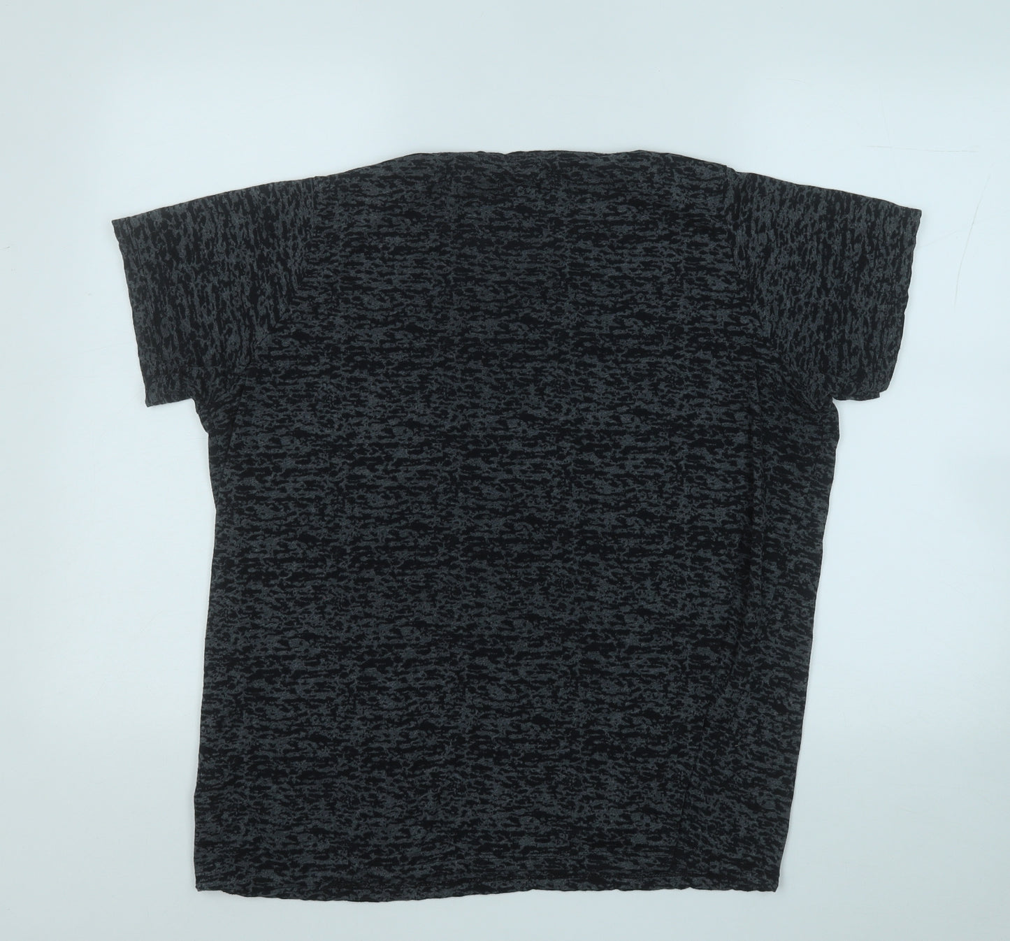 Capsule Womens Grey  Polyester Basic T-Shirt Size 18 Round Neck