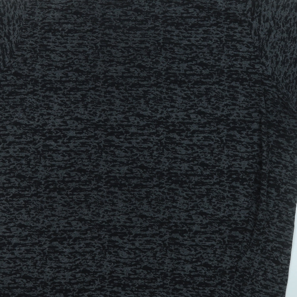 Capsule Womens Grey  Polyester Basic T-Shirt Size 18 Round Neck