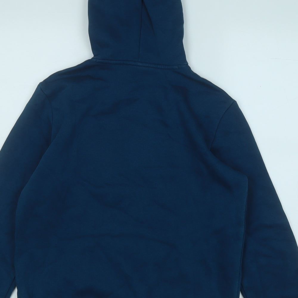 PUMA Boys Blue  Cotton Pullover Hoodie Size 15-16 Years