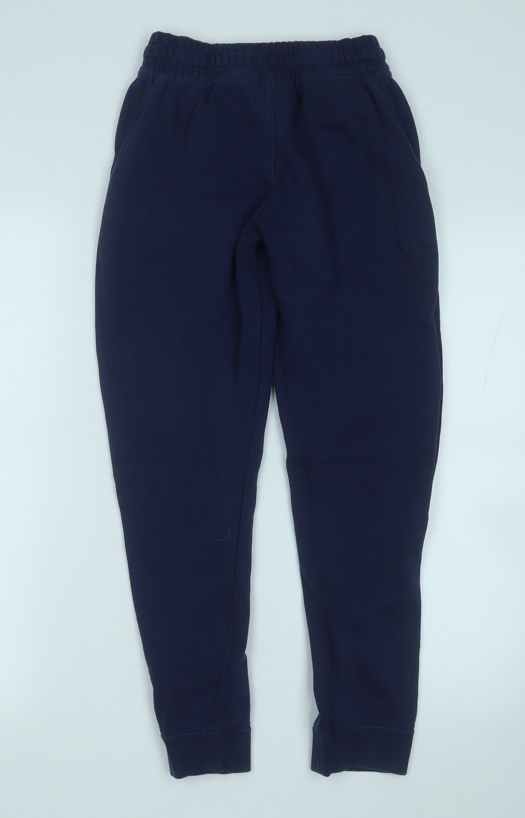 Nike Boys Blue  Cotton Jogger Trousers Size L  Regular