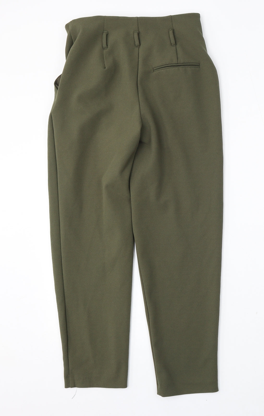 New Look Womens Green  Polyester Trousers  Size 8 L29 in Regular