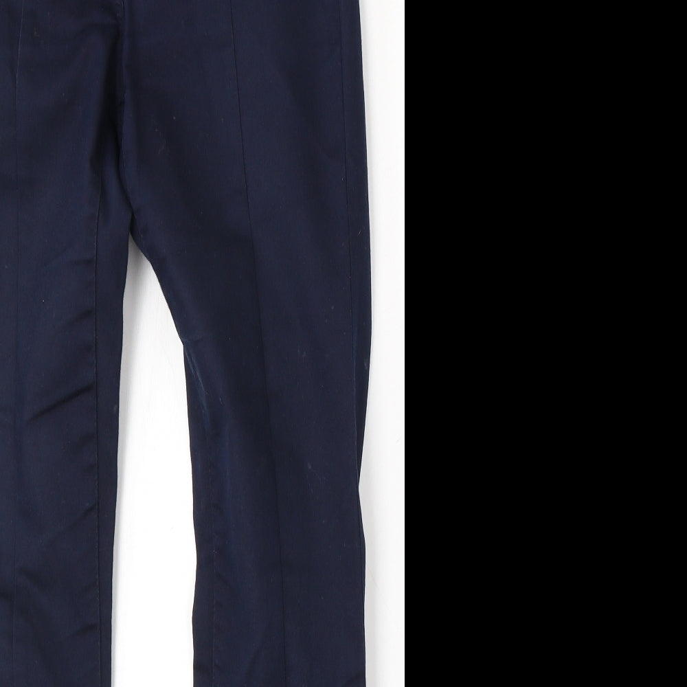 NEXT Womens Blue  Cotton Skinny Jeans Size 8 L30 in Regular Button
