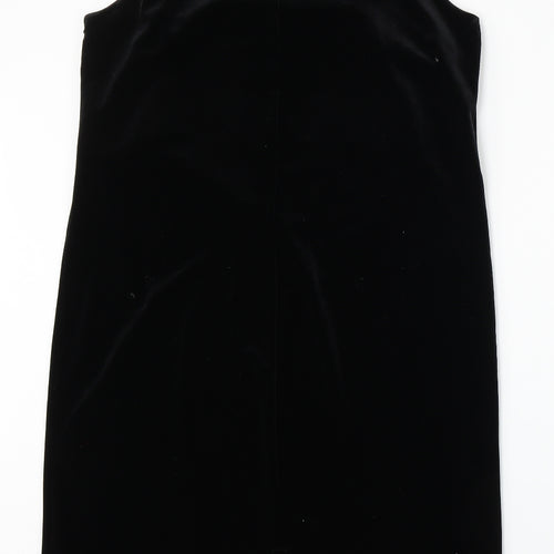 essence Womens Black  Polyester Sheath  Size 12  Round Neck