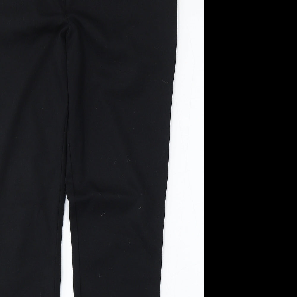 Wallis Womens Black  Viscose Skinny Jeans Size 14 L31 in Regular Zip