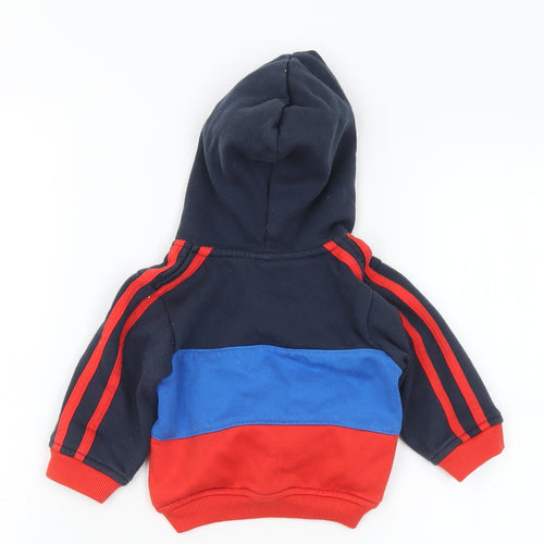 Lonsdale Boys Multicoloured  Polyester Full Zip Jumper Size 6-9 Months  Zip - 6-12 months