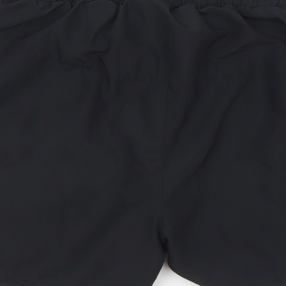 Karrimor Womens Black  Polyester Hot Pants Shorts Size 12 L4 in Regular Drawstring