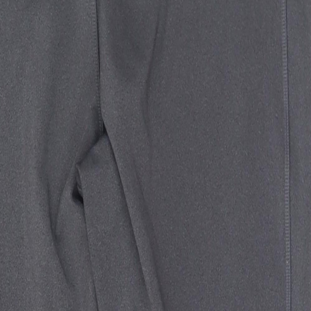 F&F Womens Grey  Polyester Pedal Pusher Leggings Size 16 L26 in Regular