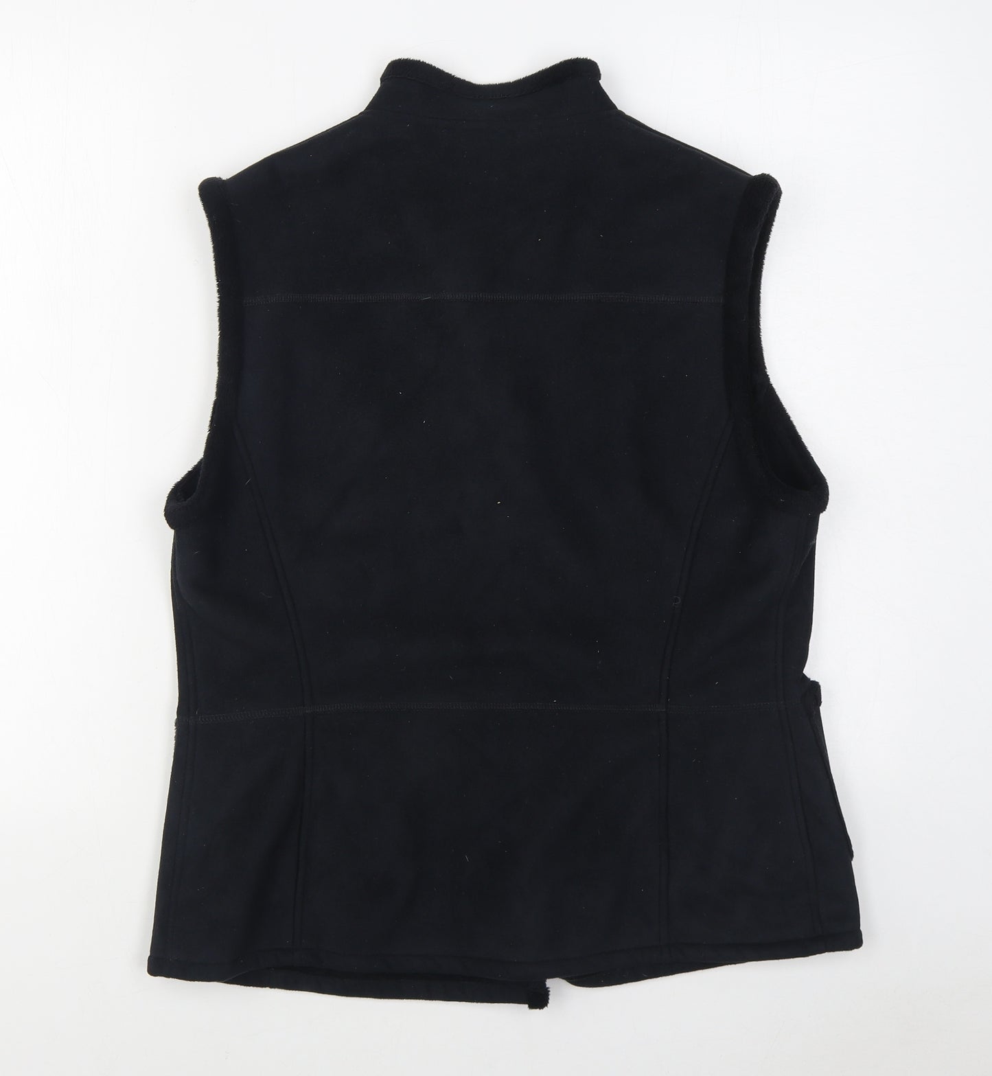Gerry Weber Womens Black   Gilet Jacket Size 14  Button