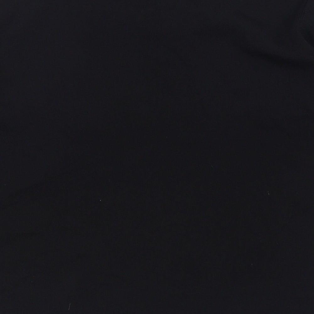 Casamia Womens Black Scoop Neck  Viscose Pullover Jumper Size M