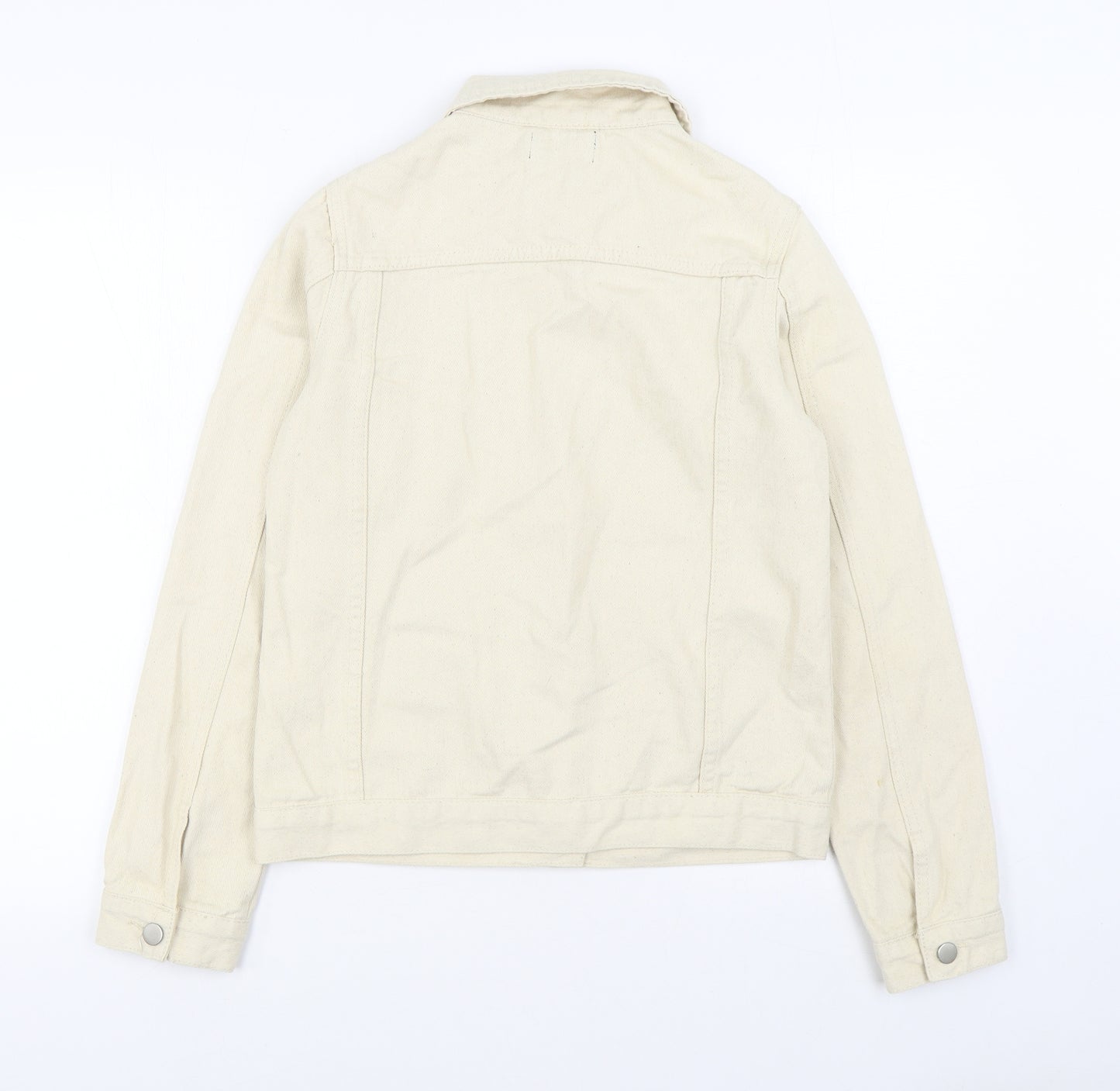 I SAW IT FIRST Womens Beige   Jacket  Size 6  Button