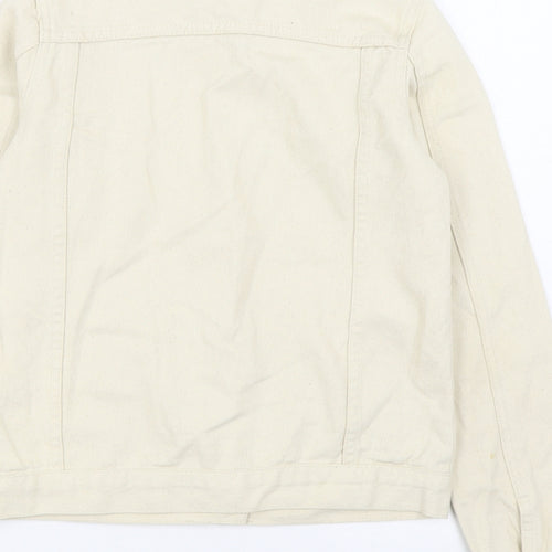 I SAW IT FIRST Womens Beige   Jacket  Size 6  Button