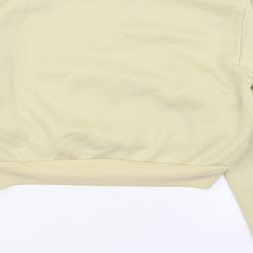 SheIn Womens Beige  Polyester Pullover Sweatshirt Size XS  Pullover