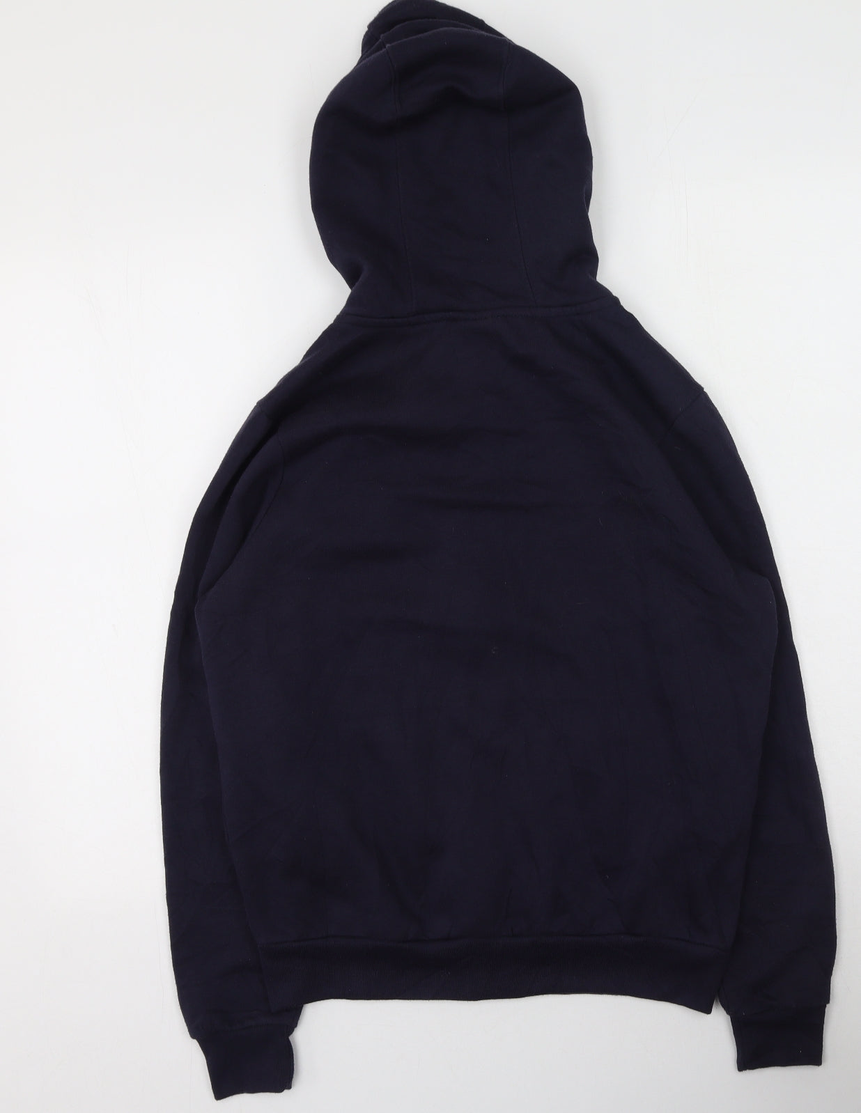 Slazenger Mens Blue Round Neck  Polyester Full Zip Jumper Size S