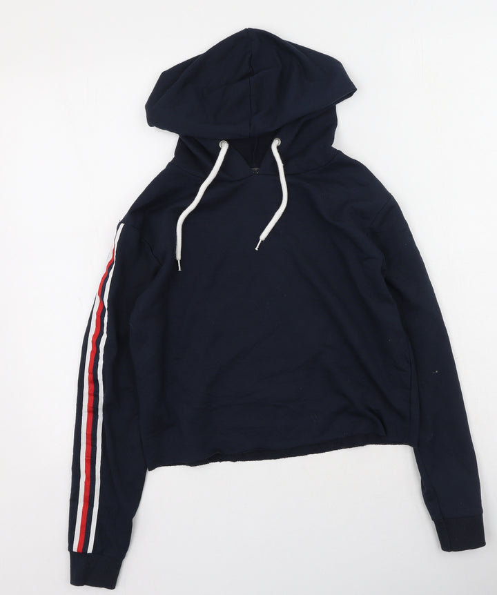 Primark Womens Multicoloured  Polyester Pullover Hoodie Size 4