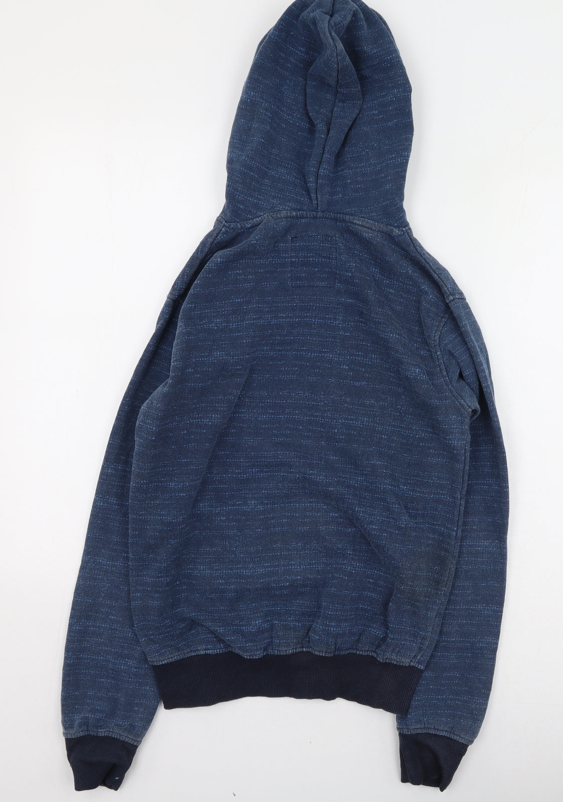 Lee Cooper Mens Blue  Cotton Pullover Hoodie Size S