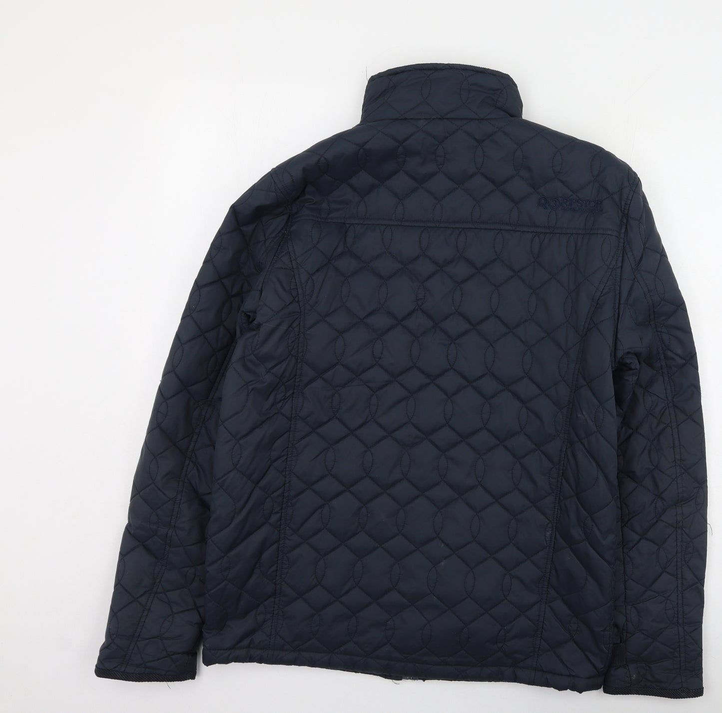 Ripstop Mens Blue   Rain Coat Coat Size L