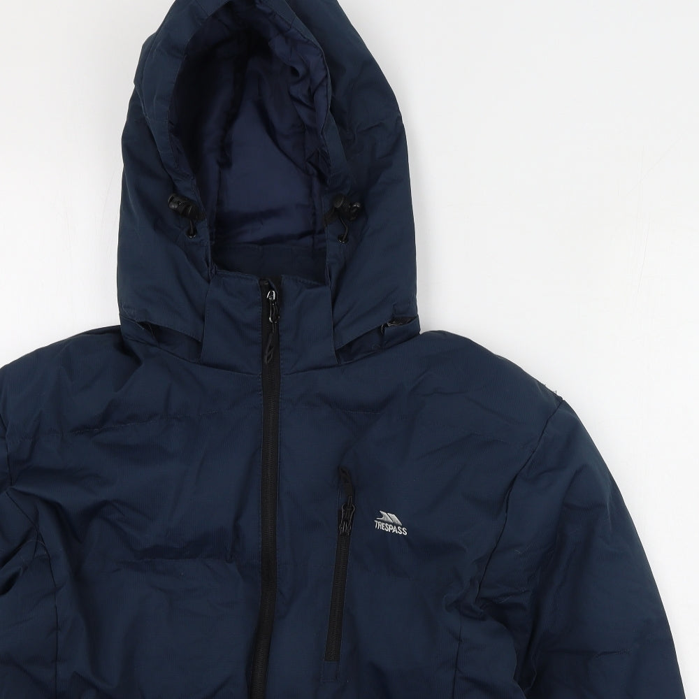 Trespass Mens Green   Puffer Jacket Coat Size M