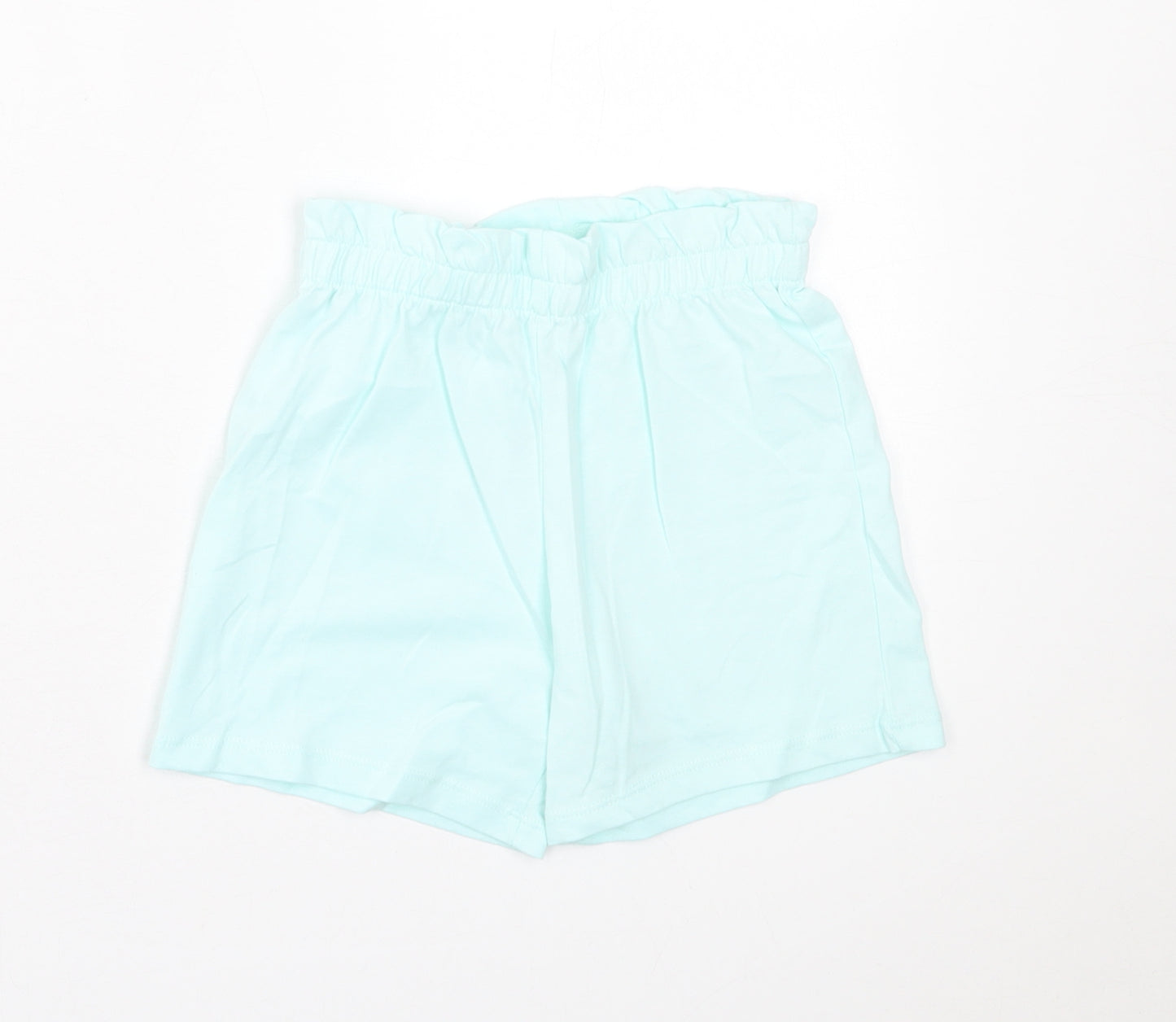 George Girls Blue  Cotton Bermuda Shorts Size 5-6 Years  Regular
