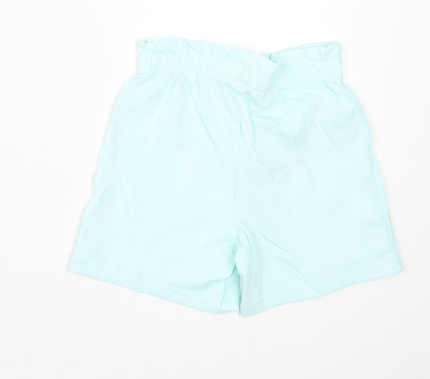 George Girls Blue  Cotton Bermuda Shorts Size 5-6 Years  Regular