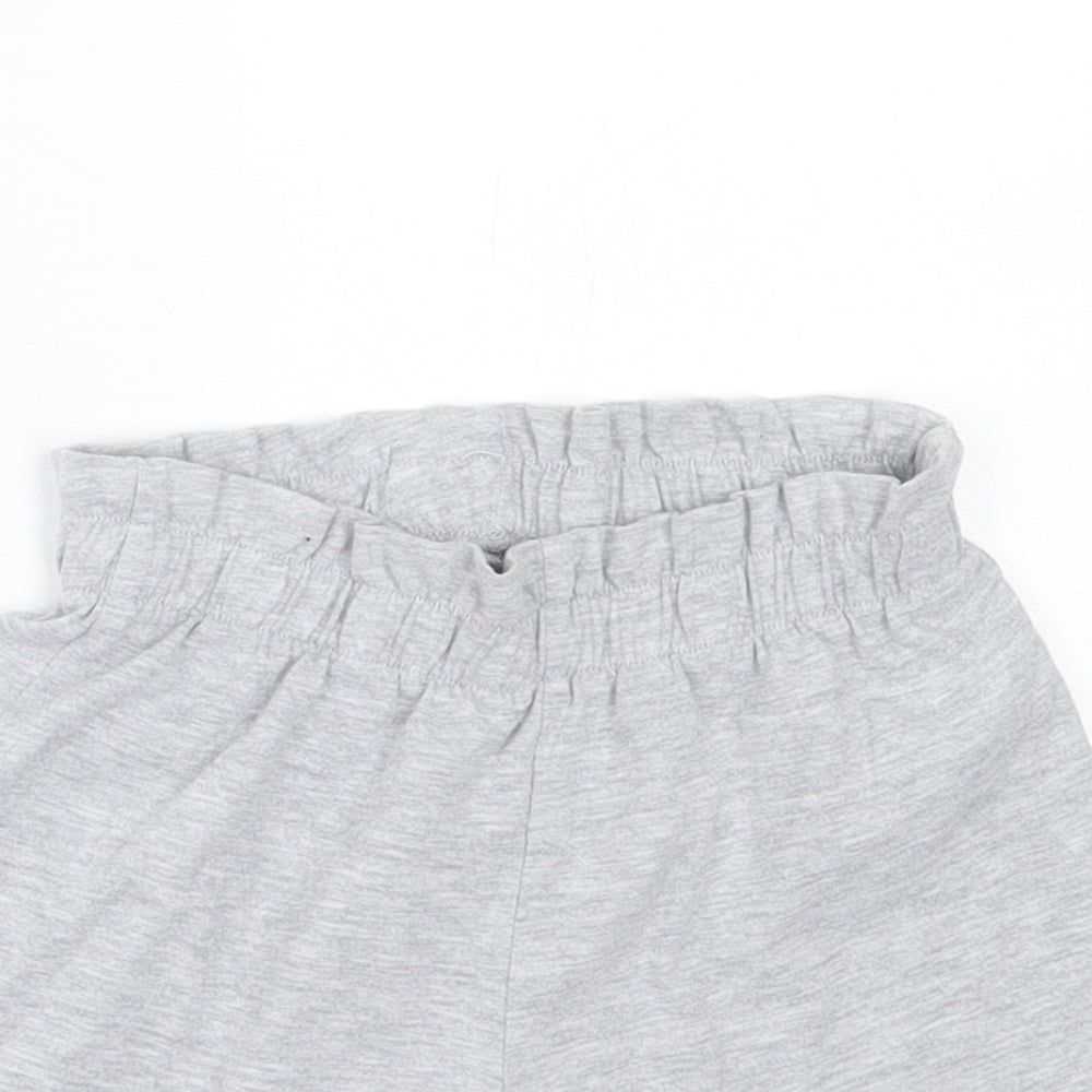 George Girls Grey  Polyester Bermuda Shorts Size 5 Years  Regular