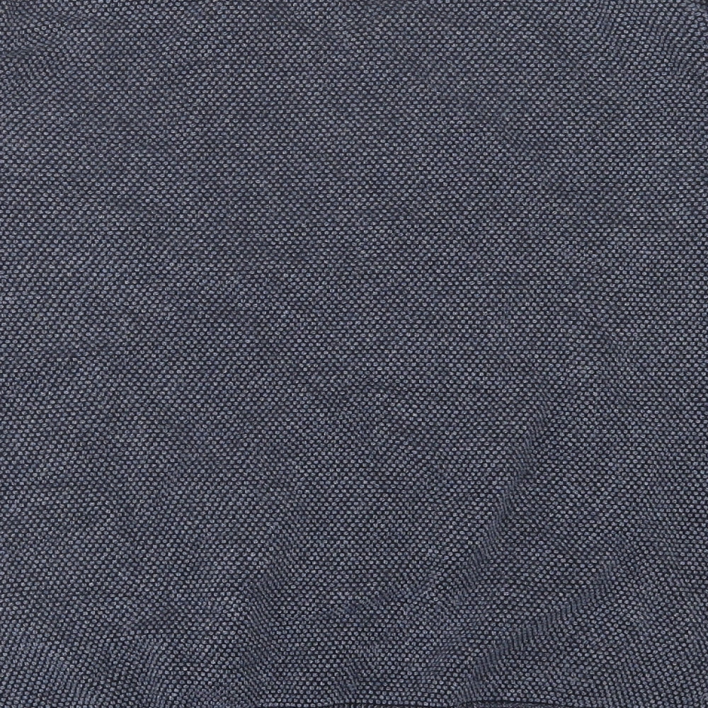 Marks and Spencer Mens Black Crew Neck  Cotton Pullover Jumper Size M
