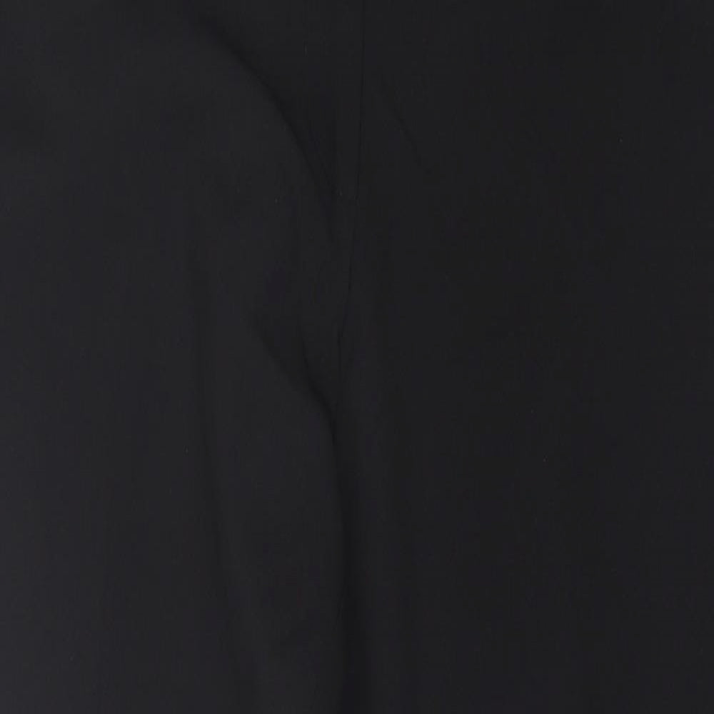 New Look Womens Black  Polyester Trousers  Size 12 L32 in Regular