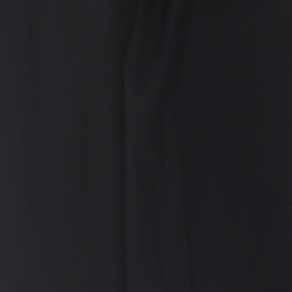 New Look Womens Black  Polyester Trousers  Size 12 L32 in Regular
