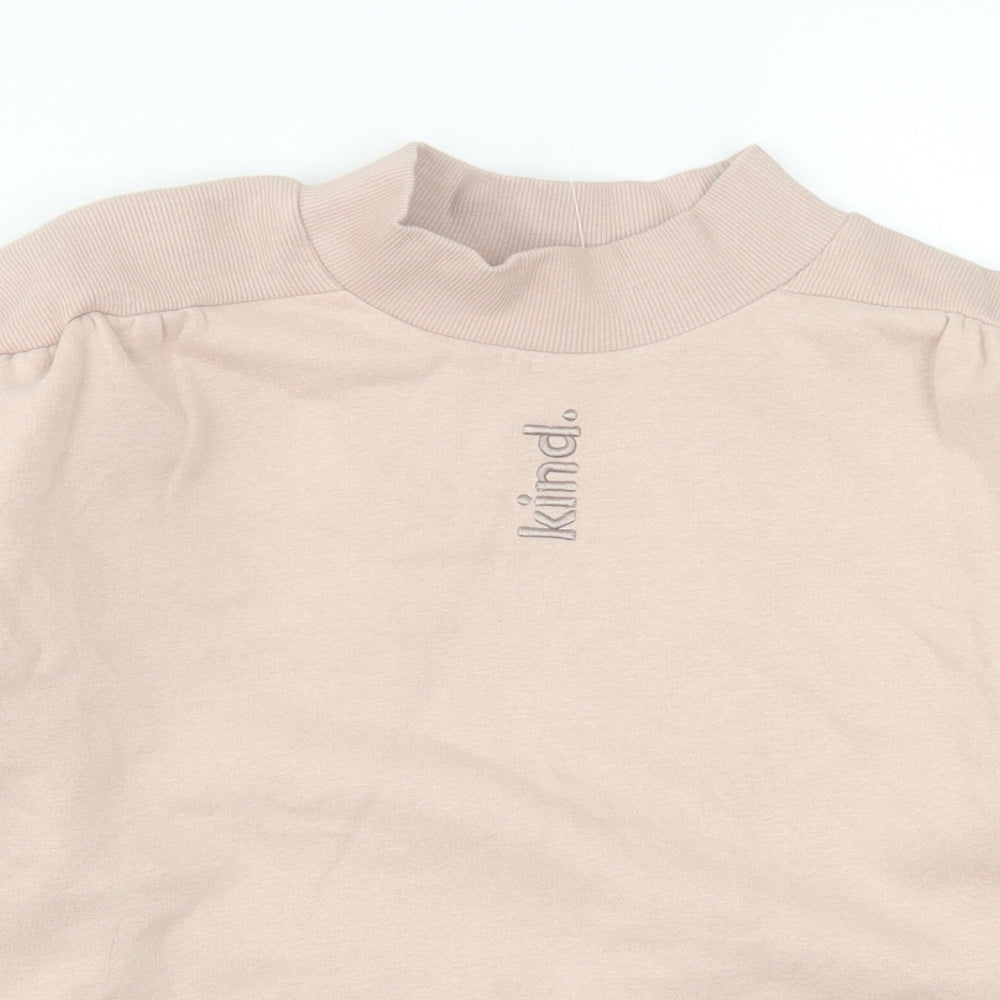George Girls Pink  Cotton Pullover Sweatshirt Size 10-11 Years  Pullover