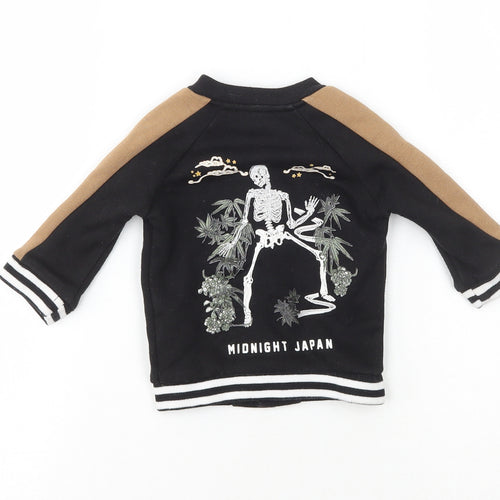 River Island Baby Black   Jacket  Size 0-3 Months    - Midnight Japan