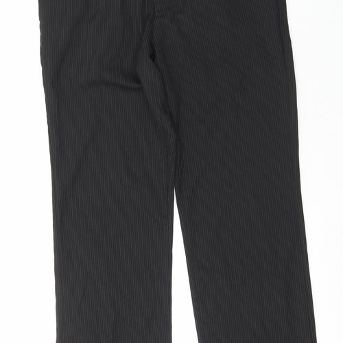Urban Spirit Womens Black  Polyester Trousers  Size S L30 in Regular