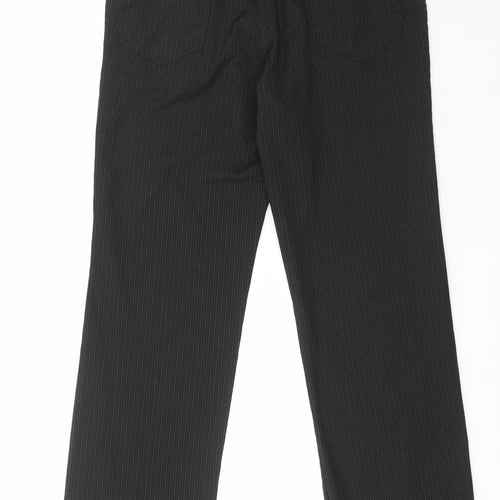 Urban Spirit Womens Black  Polyester Trousers  Size S L30 in Regular