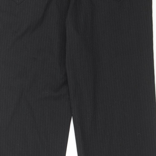 Urban Spirit Womens Black  Polyester Trousers  Size S L30 in Regular