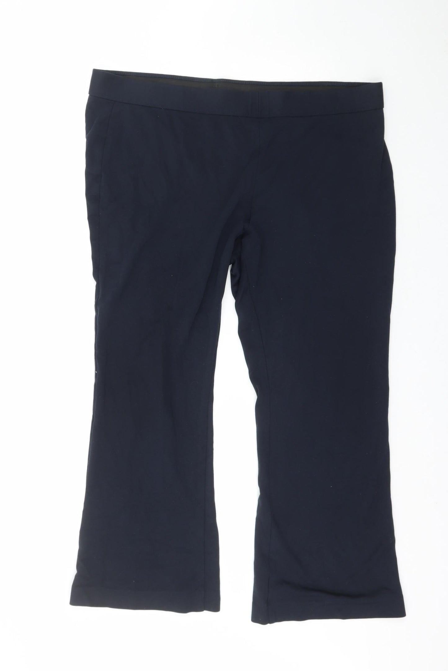 Marks and Spencer Womens Blue  Viscose Jegging Leggings Size 20 L25 in