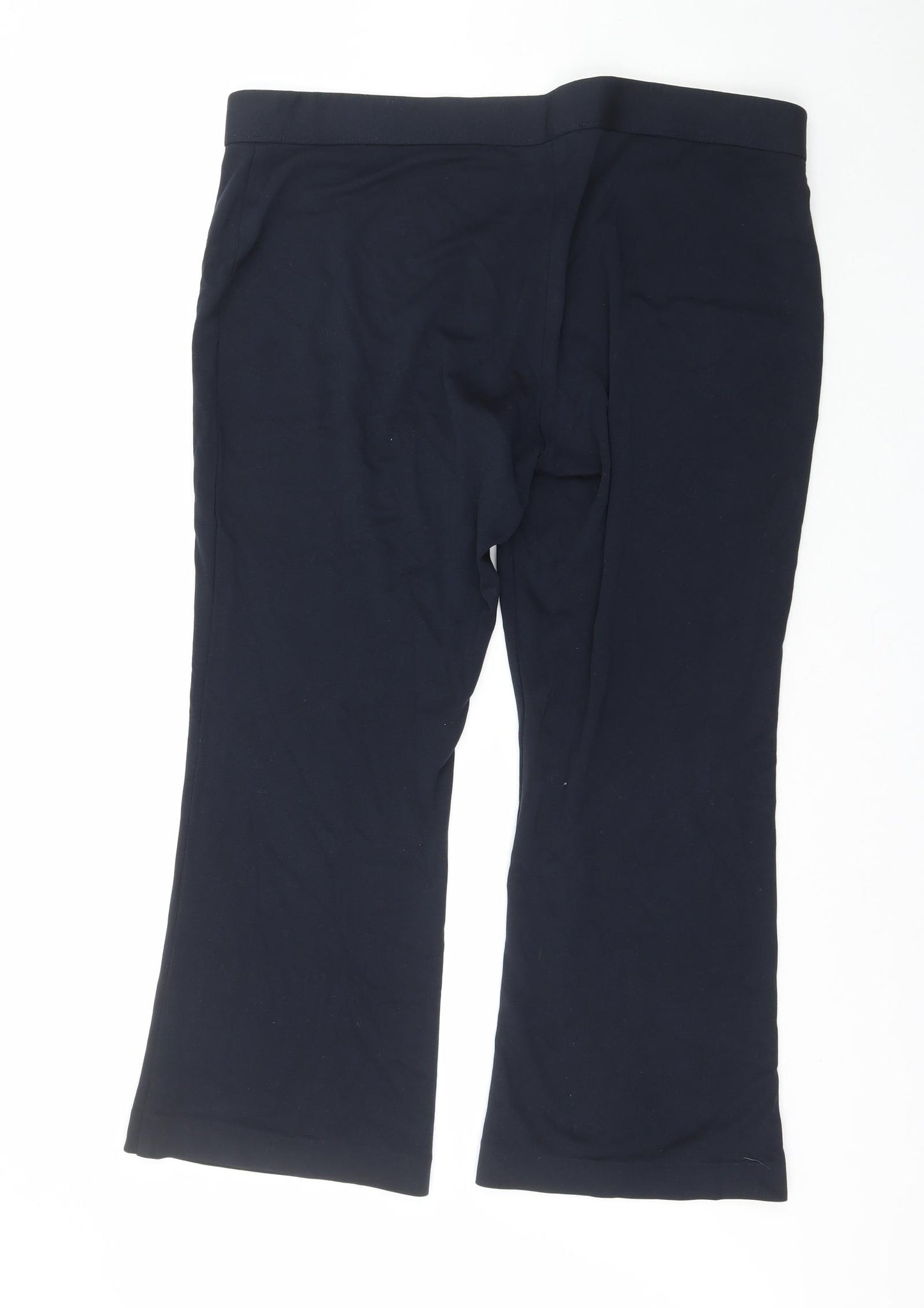Marks and Spencer Womens Blue  Viscose Jegging Leggings Size 20 L25 in
