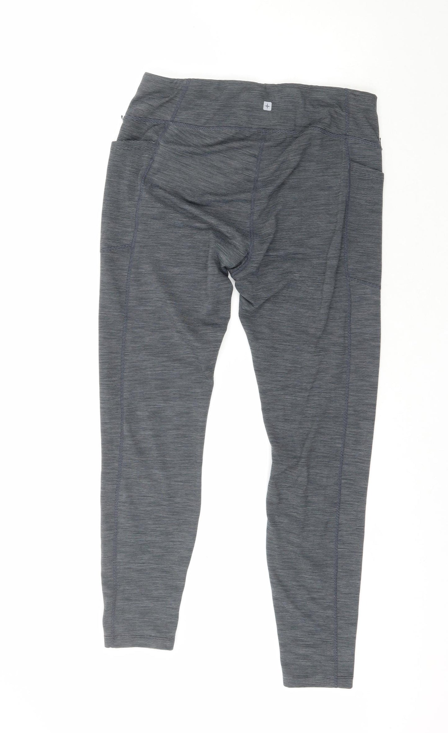 Mountain Warehouse  Womens Grey  Polyester Sweatpants Leggings Size L L27 in Regular