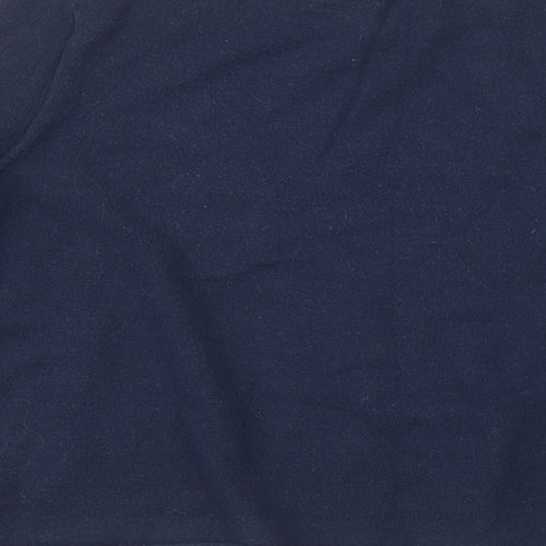 TU Womens Blue  Viscose Pullover Sweatshirt Size 14